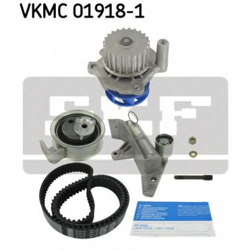 VKMC 01918-1 SKF - Насос охолоджуючої рідини + комплект зубчатого ремня